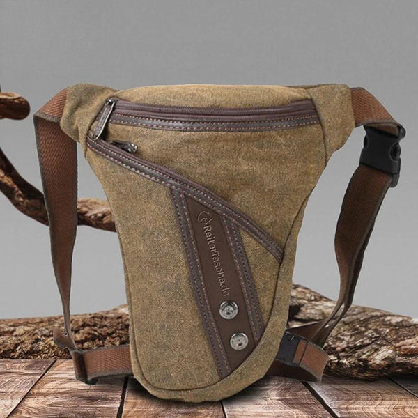 Men Thigh Fanny Pack Drop Bag Nylon Male Hip Bum Belt Leg Waist Bags