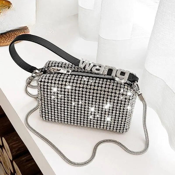 Fashion Brand Purses Handbag Luxury Designer Diamonds Shoulder Bags for Women