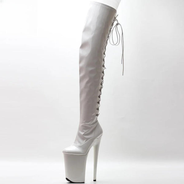 9 Inch High Heel  Exoticpoledance Thigh High boots