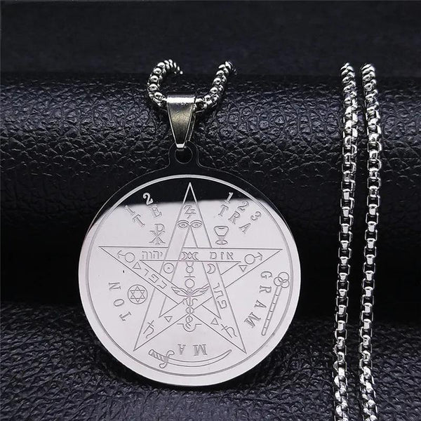 Tetragrammaton Jewish Hebrew Necklace for Women Men