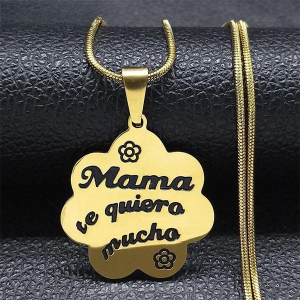 Spanish Mama Pendant Necklace for Women