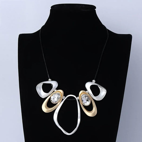 Vintage Statement Collares Necklace Suspension Pendants for Women