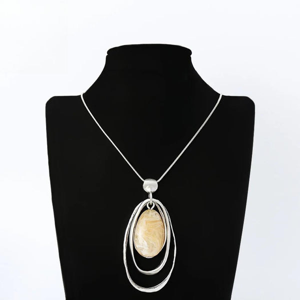 Vintage Pendants Long Chains Necklace for Women