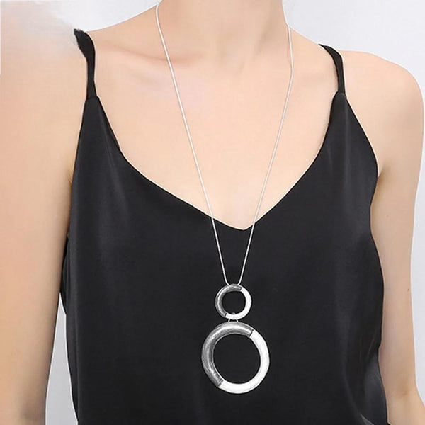 Fashion Dropshipping Selling Trending Products Vintage Long Chains Collares Necklace for Women