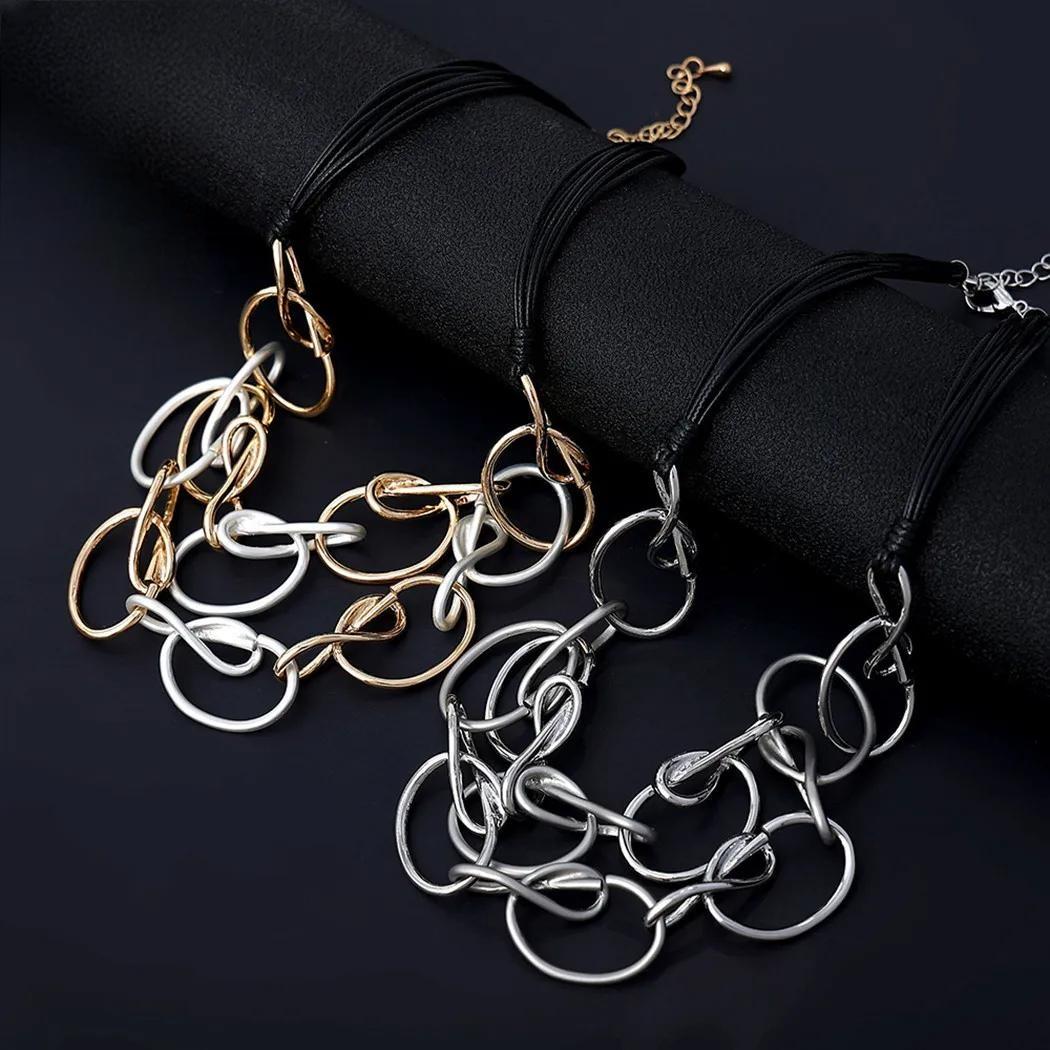 New in Fashion Chokers Collare Necklace Goth Jewelry for Women