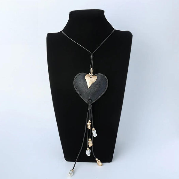 Vintage Sweet Heart Neck Choker Necklace Goth Jewelry for Women