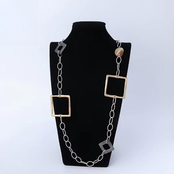 New in Vintage Long Chains Goth Necklace for Women