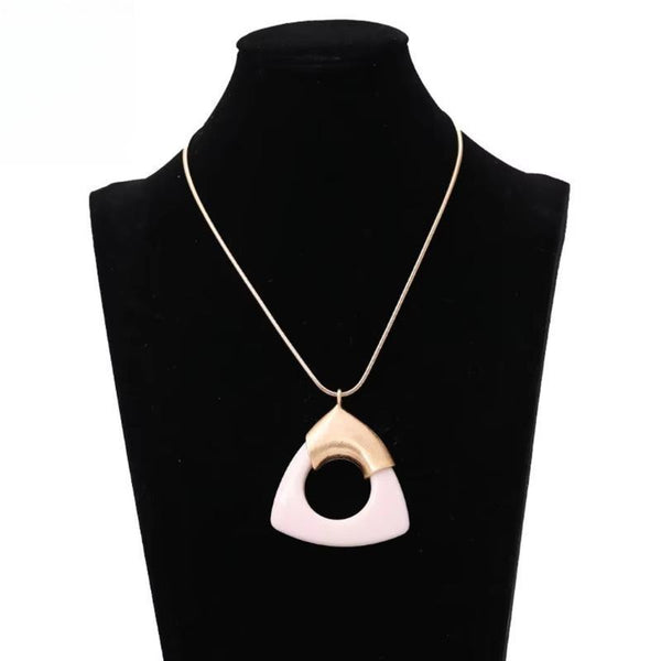 Trending Geometric Suspension Pendants Products Vintage Long Collares Chains Necklace