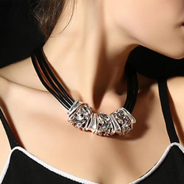 Vintage Chokers Chains Around the Neck Collar Necklace