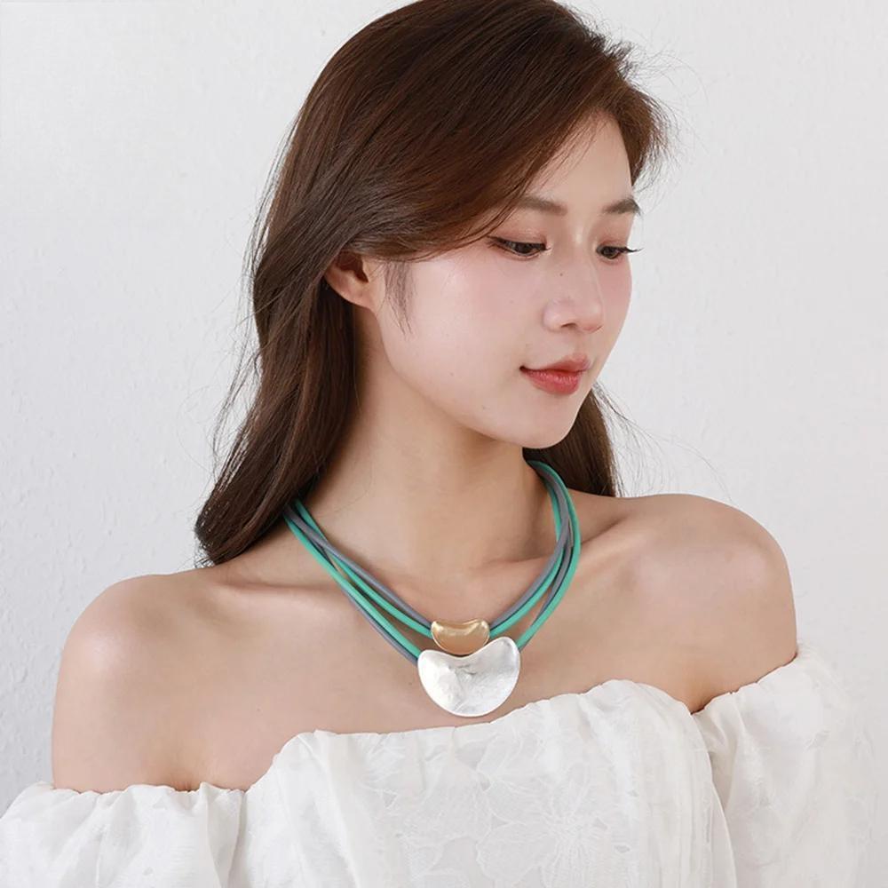 Handmade Irregular Neck Chokers for Women New Fashion Statement Necklace