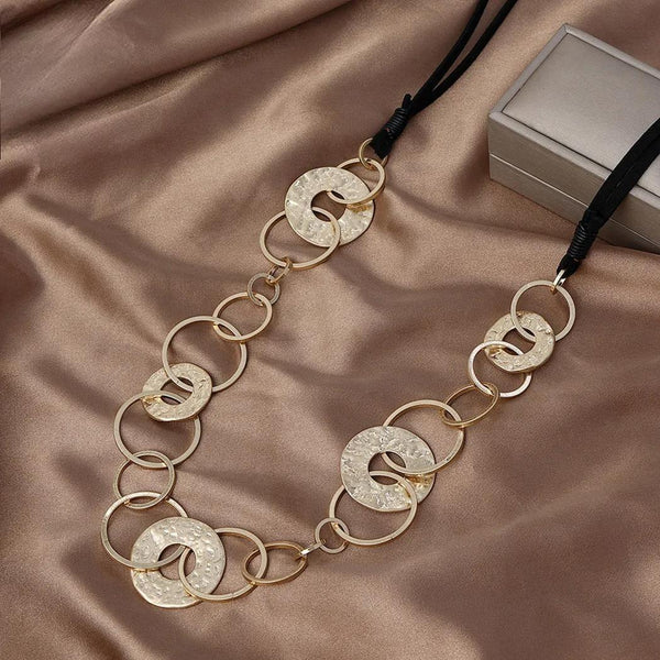 Woman Jewelry Neck Choker Necklace Pendants Suspension Korean Fashion Black Chains