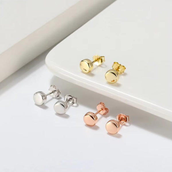 Sterling Silver Stud Earrings for Women