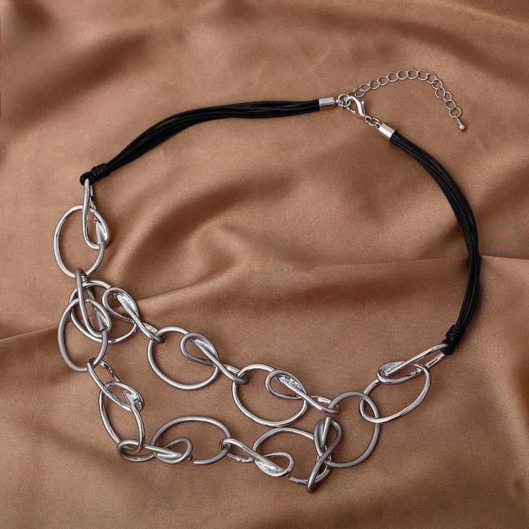 New in Fashion Chokers Collare Necklace Goth Jewelry for Women