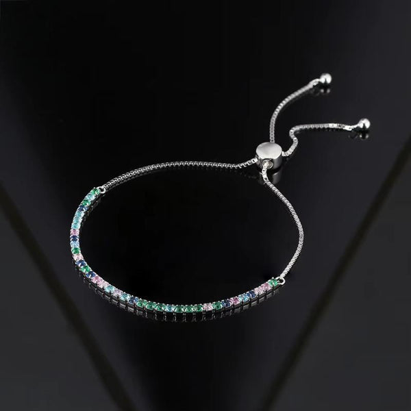 925 Sterling Silver Tennis Bracelet for Women