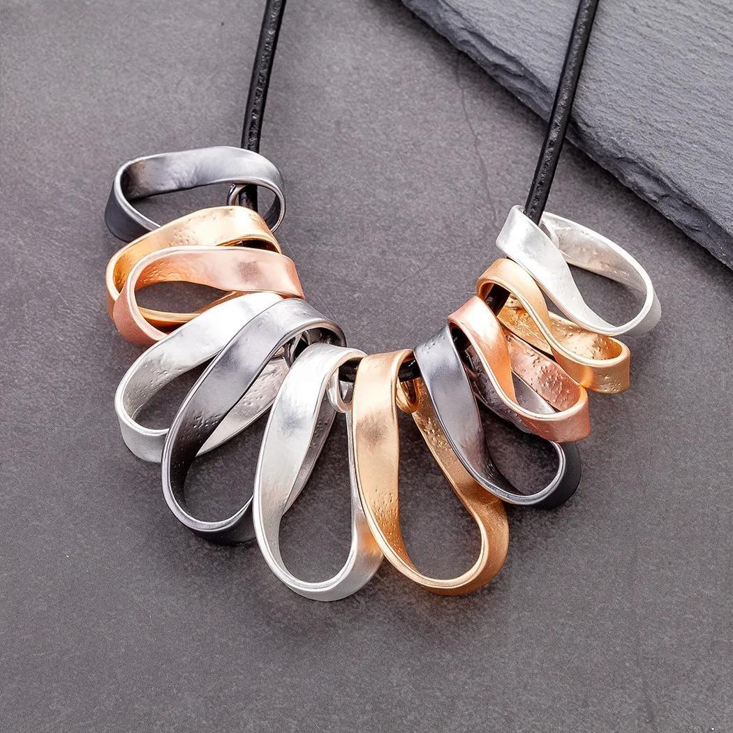 Trendy Geometric Neck Chokers Necklace Women's