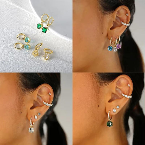 14K Gold Plated 925 Sterling Silver Earrings for Women