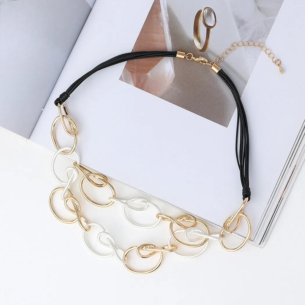 New in Fashion Chokers Collare Necklace Goth Jewelry for Women