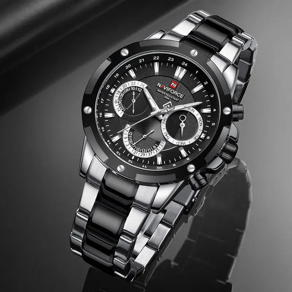 New Male Watches Luxury Multi-Function Wristwatch Military Sports Mens Watch