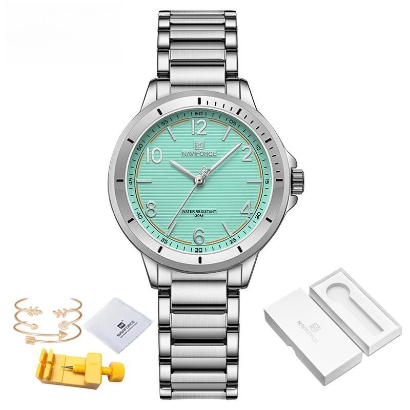 Elegant Female Wristwatches Stainless Steel Band Quartz Ladies Watches Popular Gifts