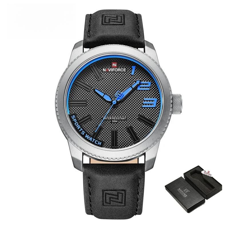 Fashion Brand New Style Men Quartz Watch Military Sports Leather Watches