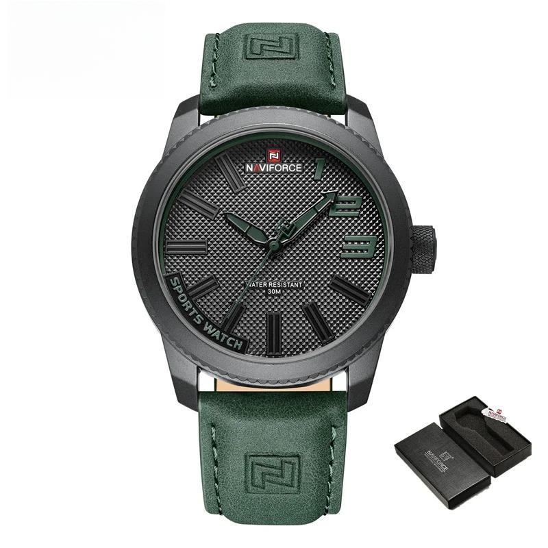 Fashion Brand New Style Men Quartz Watch Military Sports Leather Watches