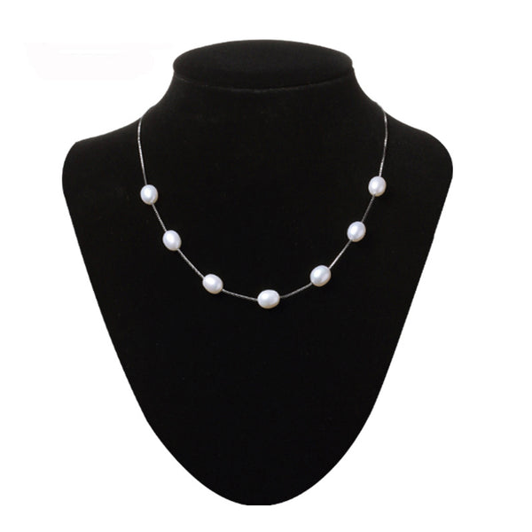 Pearl Necklace Pearl Jewelry 925 Sterling Silver Jewelry For Women