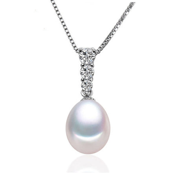 High Quality Pearl Jewelry AAAA Natural Freshwater Pearl water drop Pendant