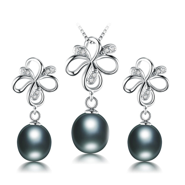 New Pearl Jewelry Women Set,Earrings;Pendant For Women