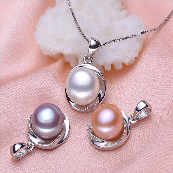 Big Pearl Necklace 3 Colors Pearl Jewelry High Quality Natural Pearl Pendant