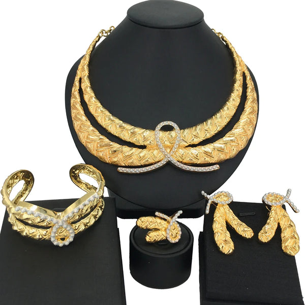 Unique Italian Jewelry Sets For Women African Party Jewelry  Birthday Gift