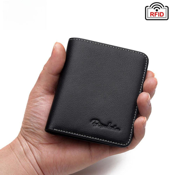 DENIM Texture Carbon Fiber Men Wallets Money Pocket Bag Bi-fold Card Man Wallet