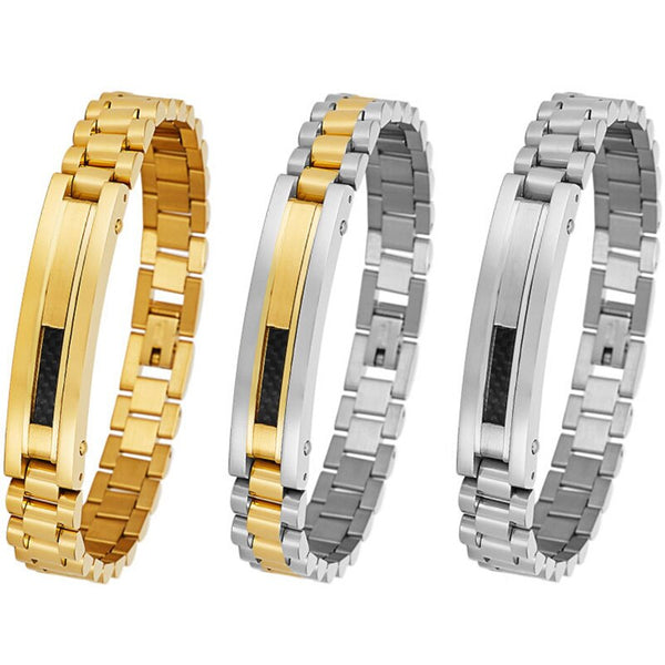 10MM Thick Watch Chain Style Bracelets for Men