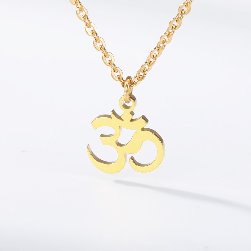 Ohm Unisex Indian OM Symbol Necklace For Woman