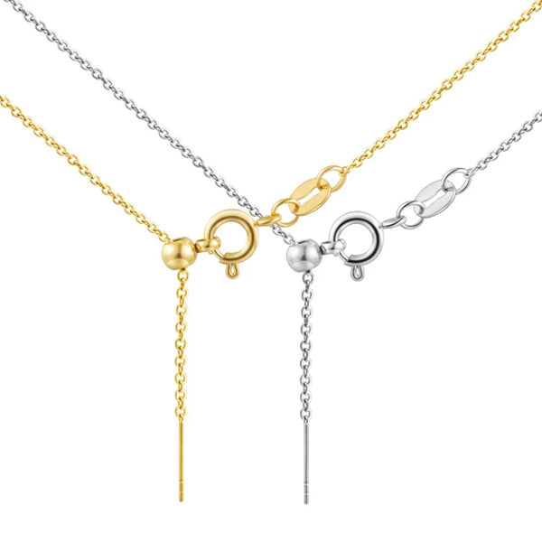 simple necklaces adjustable stainless steel necklace for women