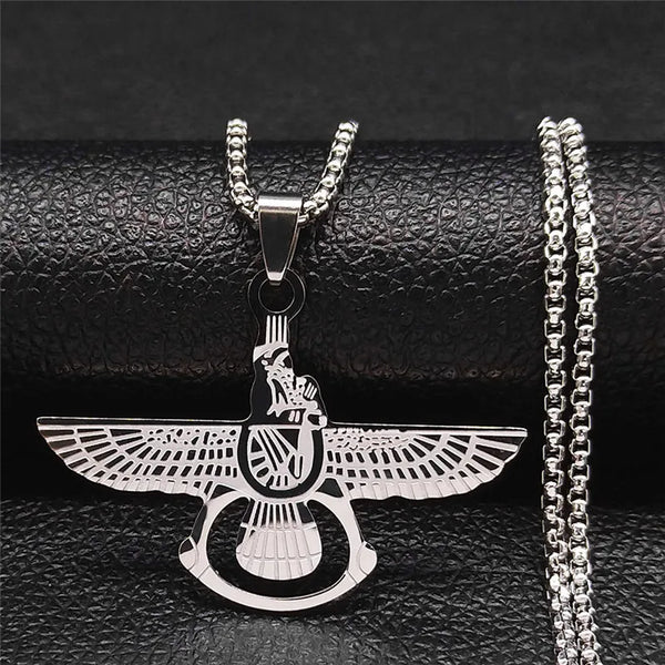 Ahura Mazda Zoroastrianism Chain Necklace for Women Men