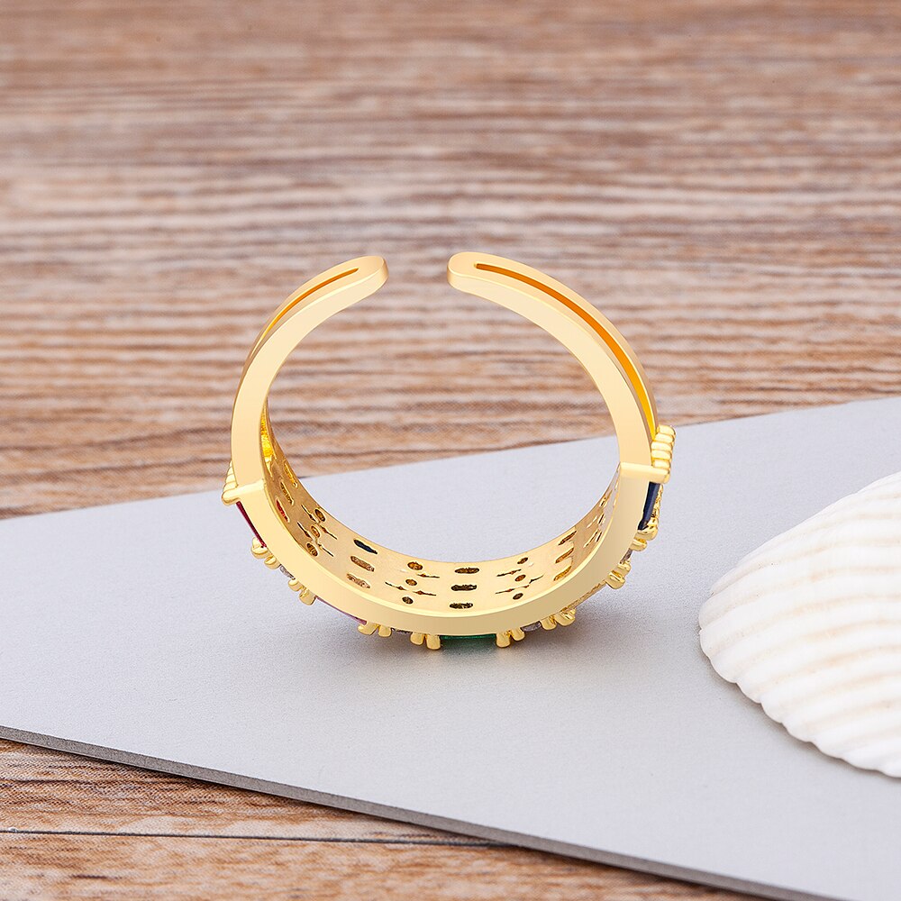 Classic Wedding Open Simple Finger Rings