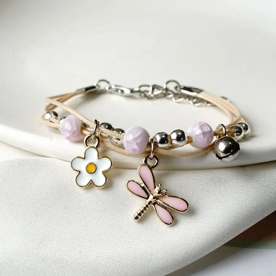 Pink Butterfly Bracelets