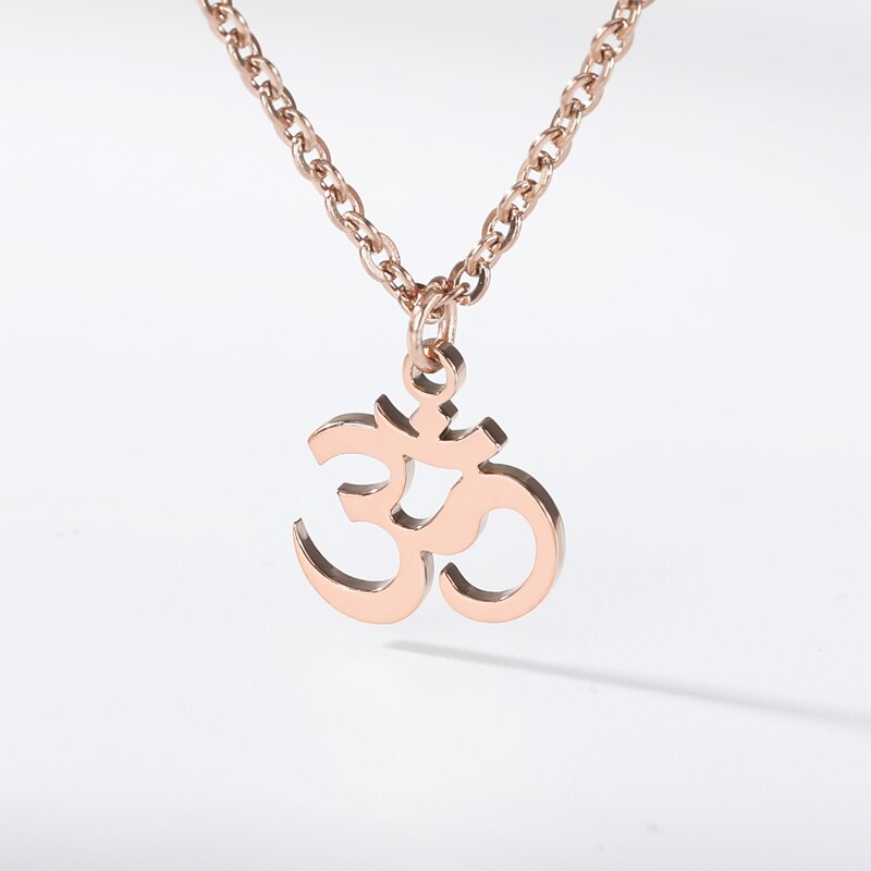 Ohm Unisex Indian OM Symbol Necklace For Woman