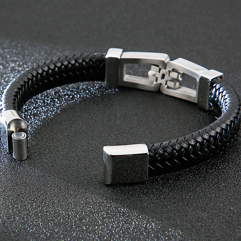 Handmade Men's Leather Wrap Bracelet For Men