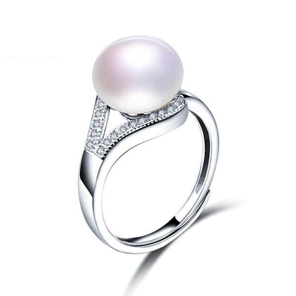 Elegant Ring of Natural Freshwater Pearl Female Rings