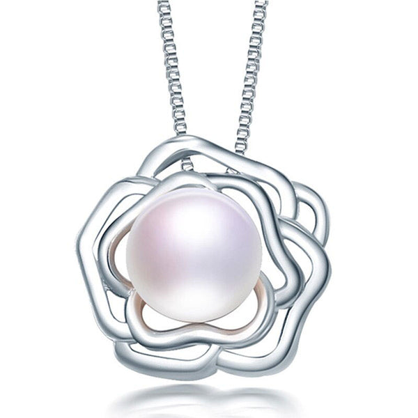 Female Fashion Jewelry Freshwater Pearl Pendant Necklace