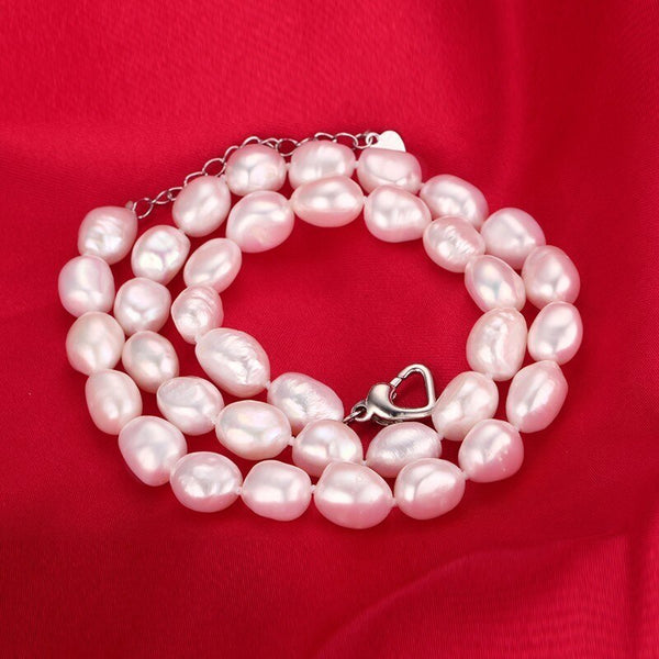 Natural Pearl Jewelry Women Long Necklace