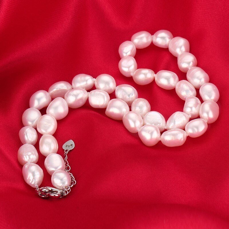 Natural Pearl Jewelry Women Long Necklace