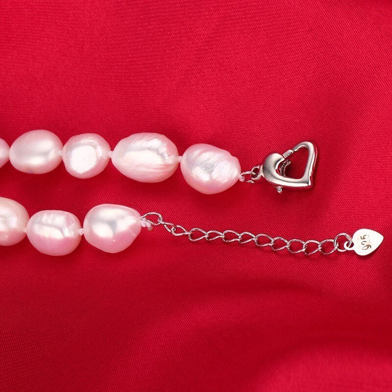 Natural Pearl Jewelry Women Long Necklace