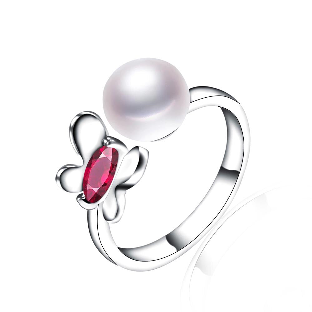 Trendy Natural Freshwater Pearl Rings