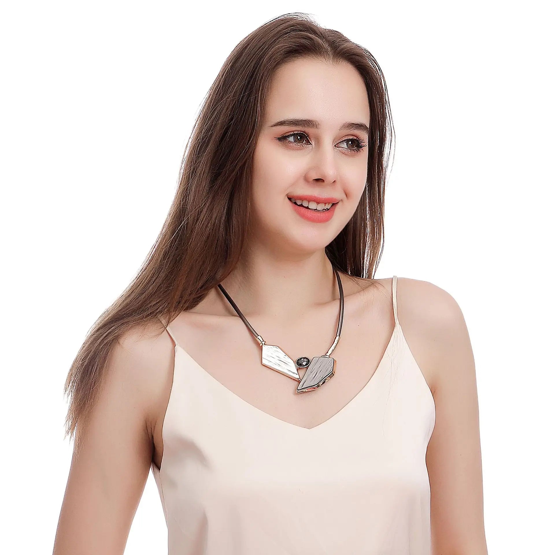 New in Neck Chokers Necklace Goth Chains Suspension Geometry Jewelry For Women