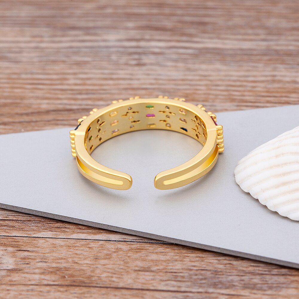 Classic Wedding Open Simple Finger Rings