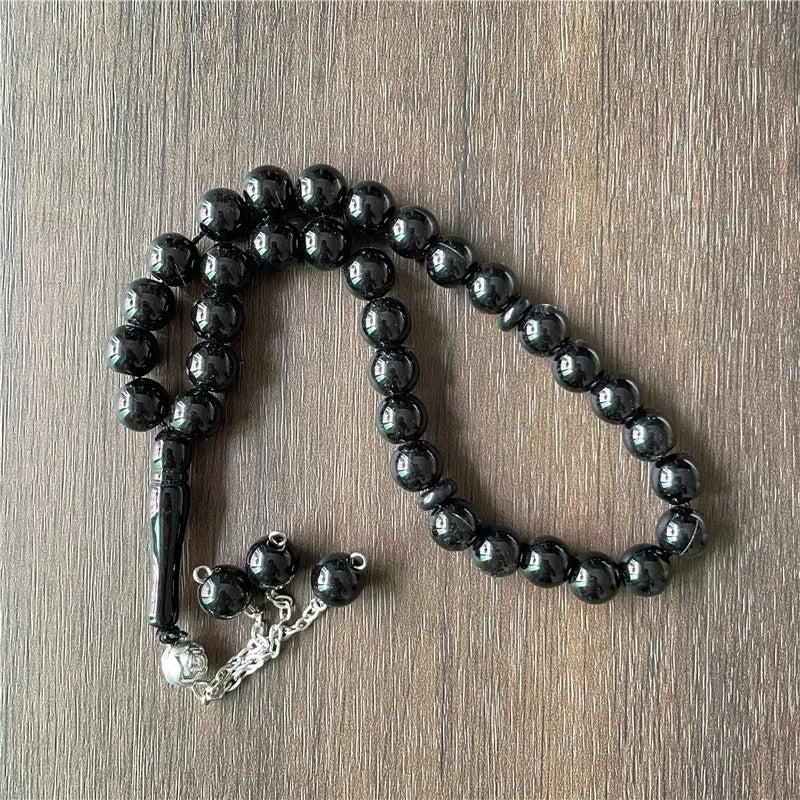 Oval bracelet 33 Muslim Islamic DIY handmade religious rosary prayer meditation beads