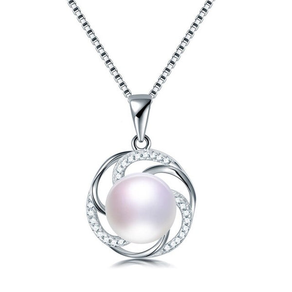 Fashion Natural Freshwater Pearl Pendant Necklace