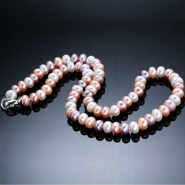 100% Natural Freshwater Pearl Necklaces For Women